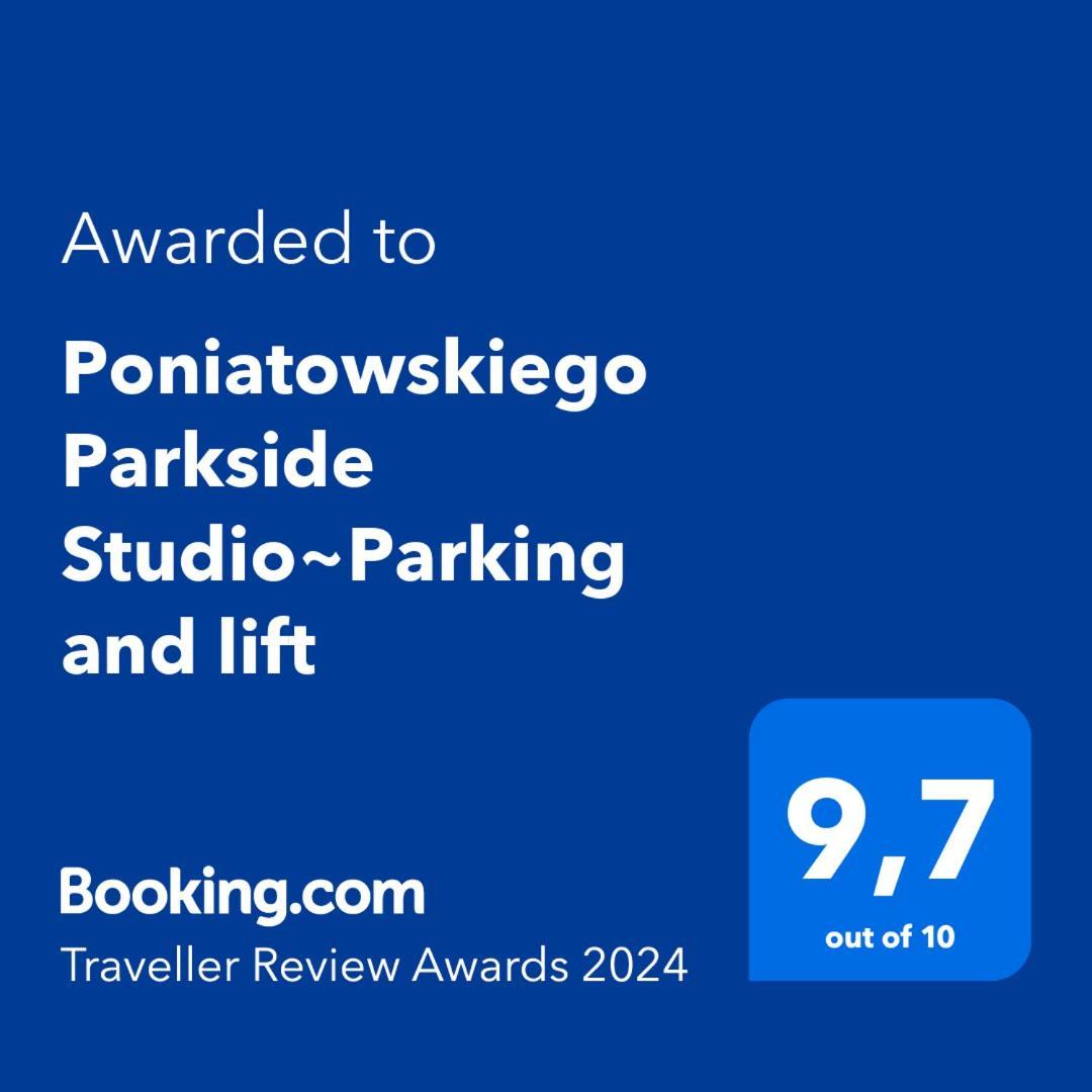 Poniatowskiego Parkside Studio~Parking And Lift Вроцлав Экстерьер фото